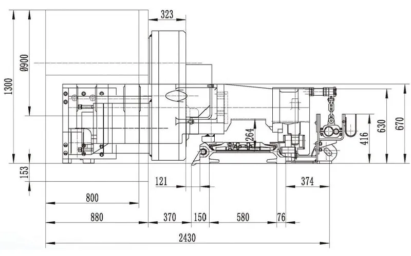 Мостовой угольный комбайн для сверхтонких пластов типа MG300-700-BWD (6GQ)