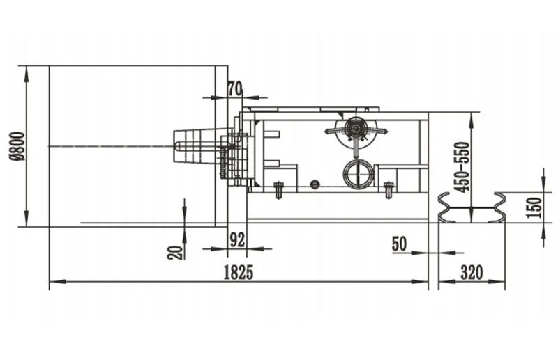 Угольный комбайн с нижним подкомовым исполнительным органом типа MG100-115-TPD (YRB) (4)