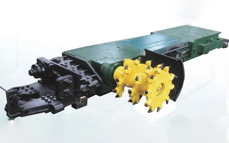 Угольный комбайн с нижним подкомовым исполнительным органом типа MG120(106)-TP (YR)