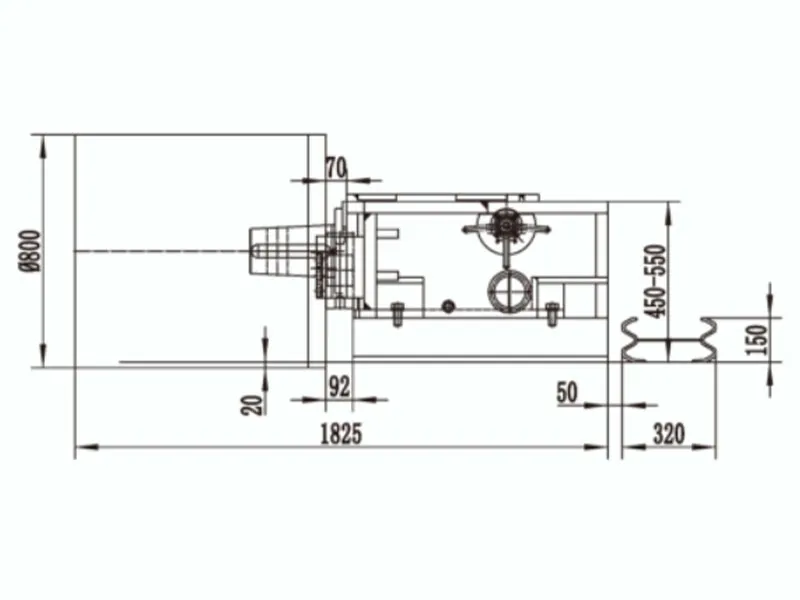 Угольный комбайн с нижним подкомовым исполнительным органом типа MG2x85-170-TP (2YR) (2)